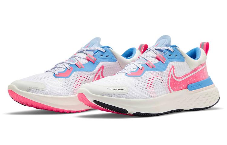 Nike React Miler 2 'White Pink Blue' купить в интернет-магазине Yoocart с быстрой доставкой по России.
