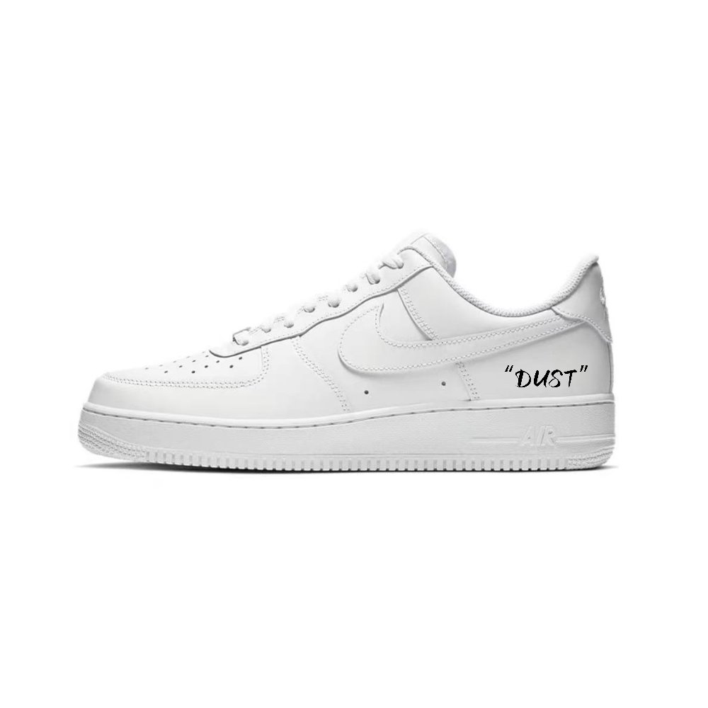 Nike Air Force 1 Low Top Skateboard Shoes Unisex White