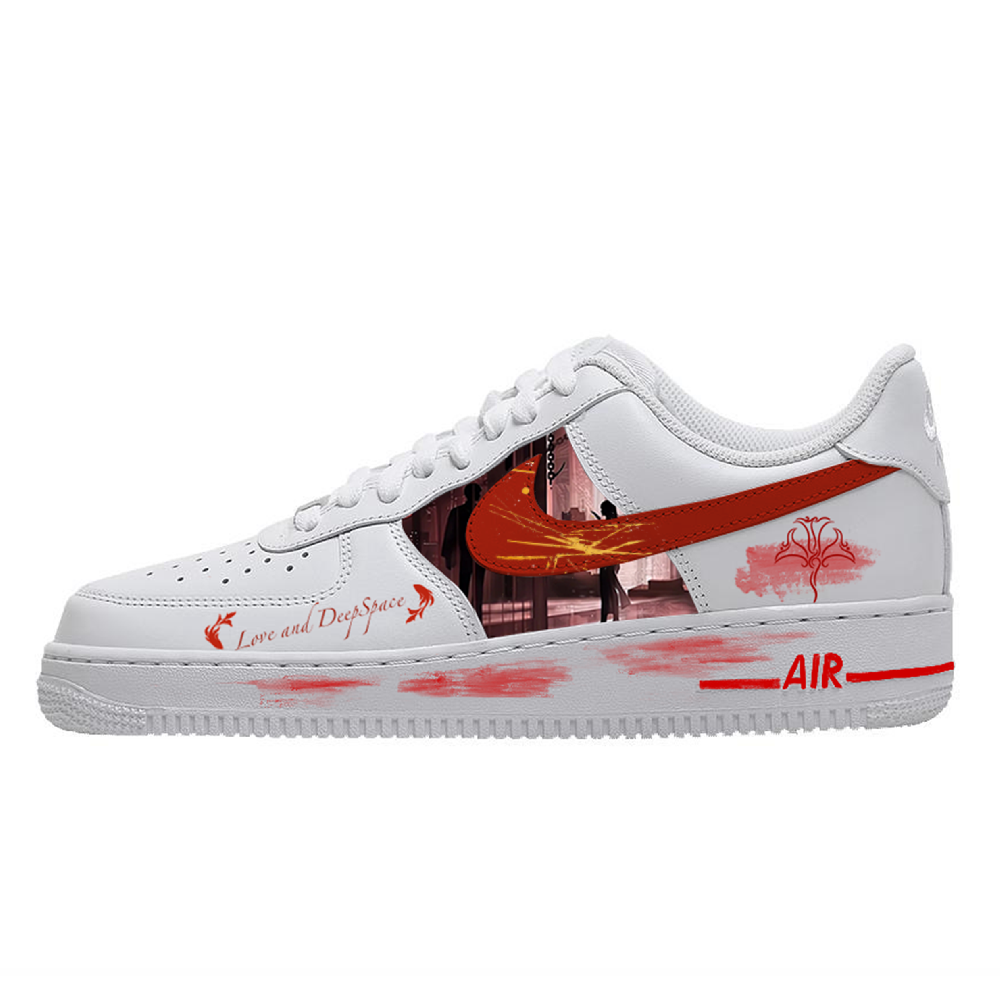 Nike Air Force 1 Abrasion Resistant Low Top Skateboard Shoes Unisex White