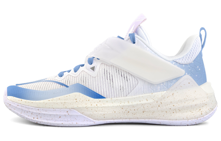 LiNing Liren 3 Team Durable Breathable Low-Top Basketball Shoes Men's Sky Blue