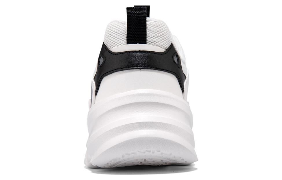 361° Cushioning Anti-Slip And Wear-Resistant Low-Top Sports Casual Shoes Men's White Black