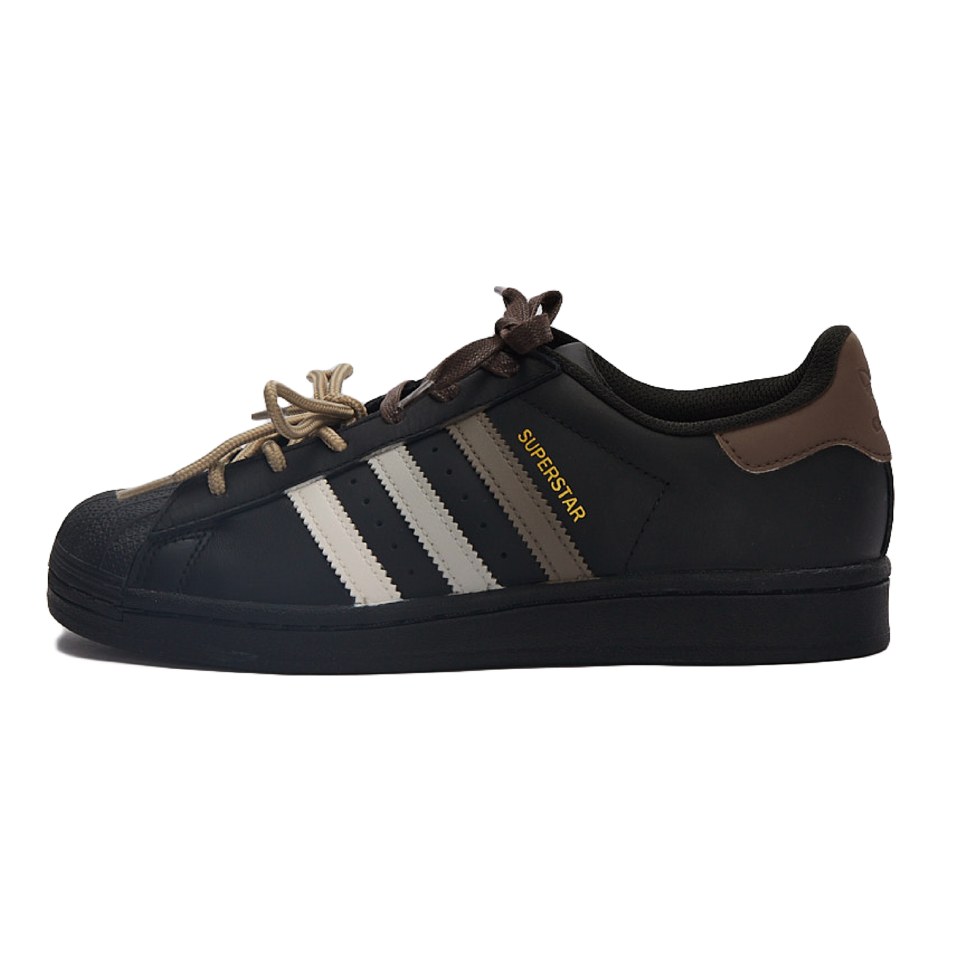 Adidas Originals SUPERSTAR Anti-Slip Wear-Resistant Low-Top Skateboard Shoes Unisex Gray Black Brown купить в интернет-магазине Yoocart с быстрой доставкой по России.