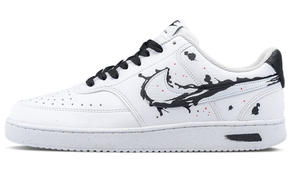 Nike Court Vision 1 Skateboard Shoes Men Low-Top White