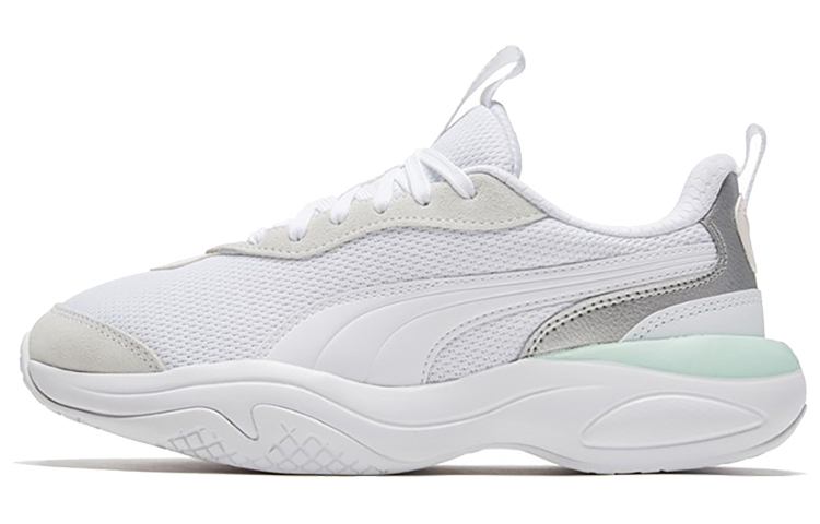 PUMA Val White/Grey Low Sneakers