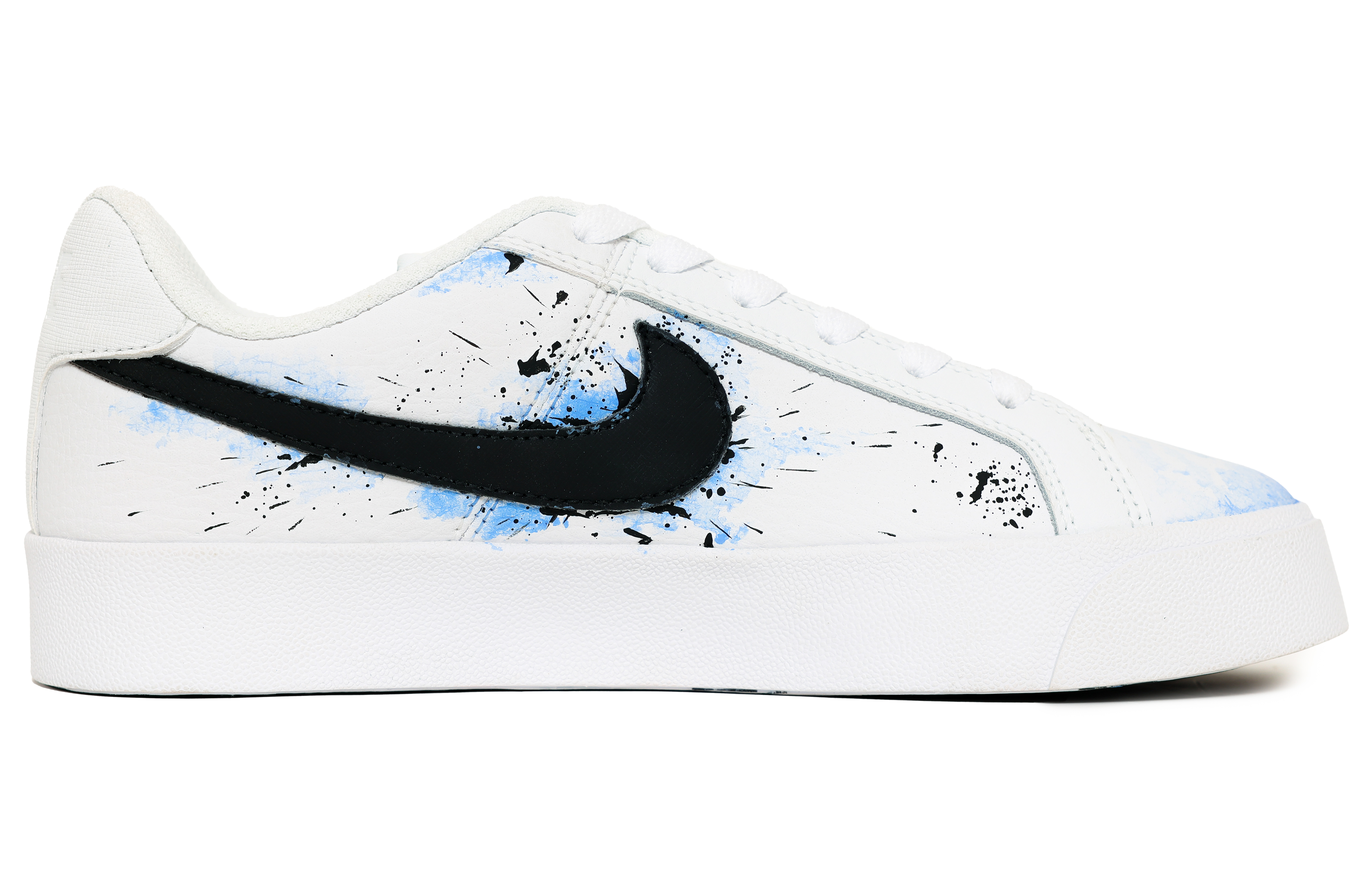 Nike Court Royale Collection Skateboard Shoes Unisex Low top White/Blue купить в интернет-магазине Yoocart с быстрой доставкой по России.