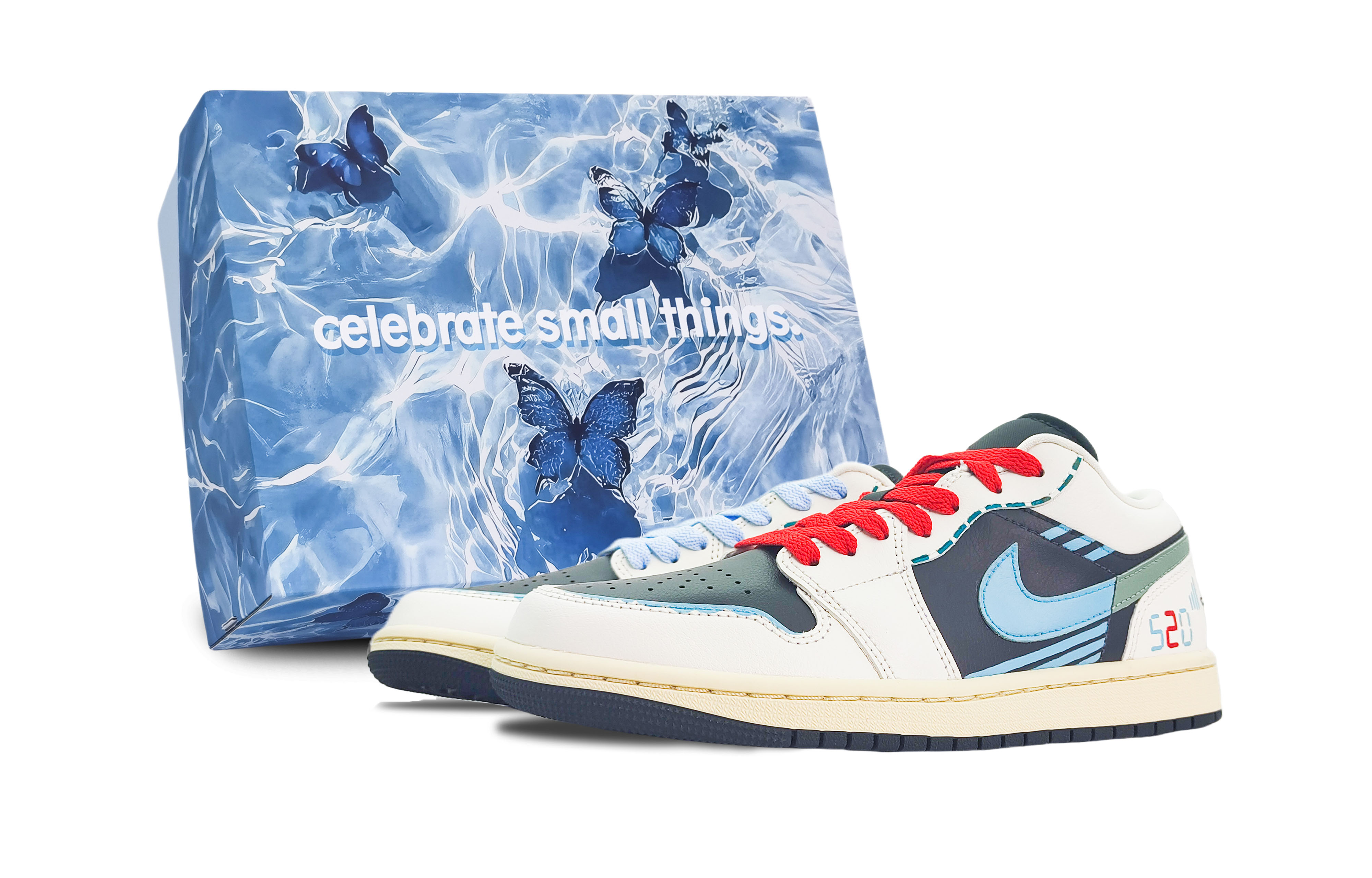 Jordan Air Jordan 1 Abrasion Resistant Breathable Low top Vintage Basketball Shoes Unisex Black White