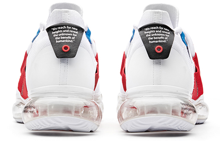 Anta SEEED Zero Bound Cushioned Slip-Resistant Abrasion-Resistant Breathable Low-Top Running Shoes Men's White Red купить в интернет-магазине Yoocart с быстрой доставкой по России.