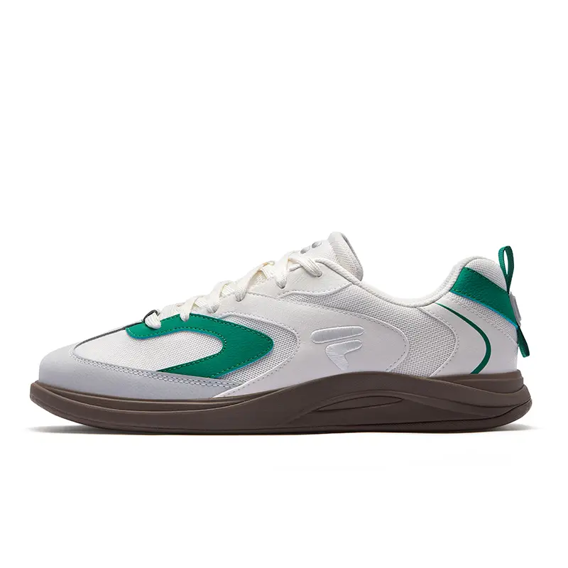FILA FUSION BUZZARD FLAT Slate Shoes Low Top Skateboard Shoes Men's White Green