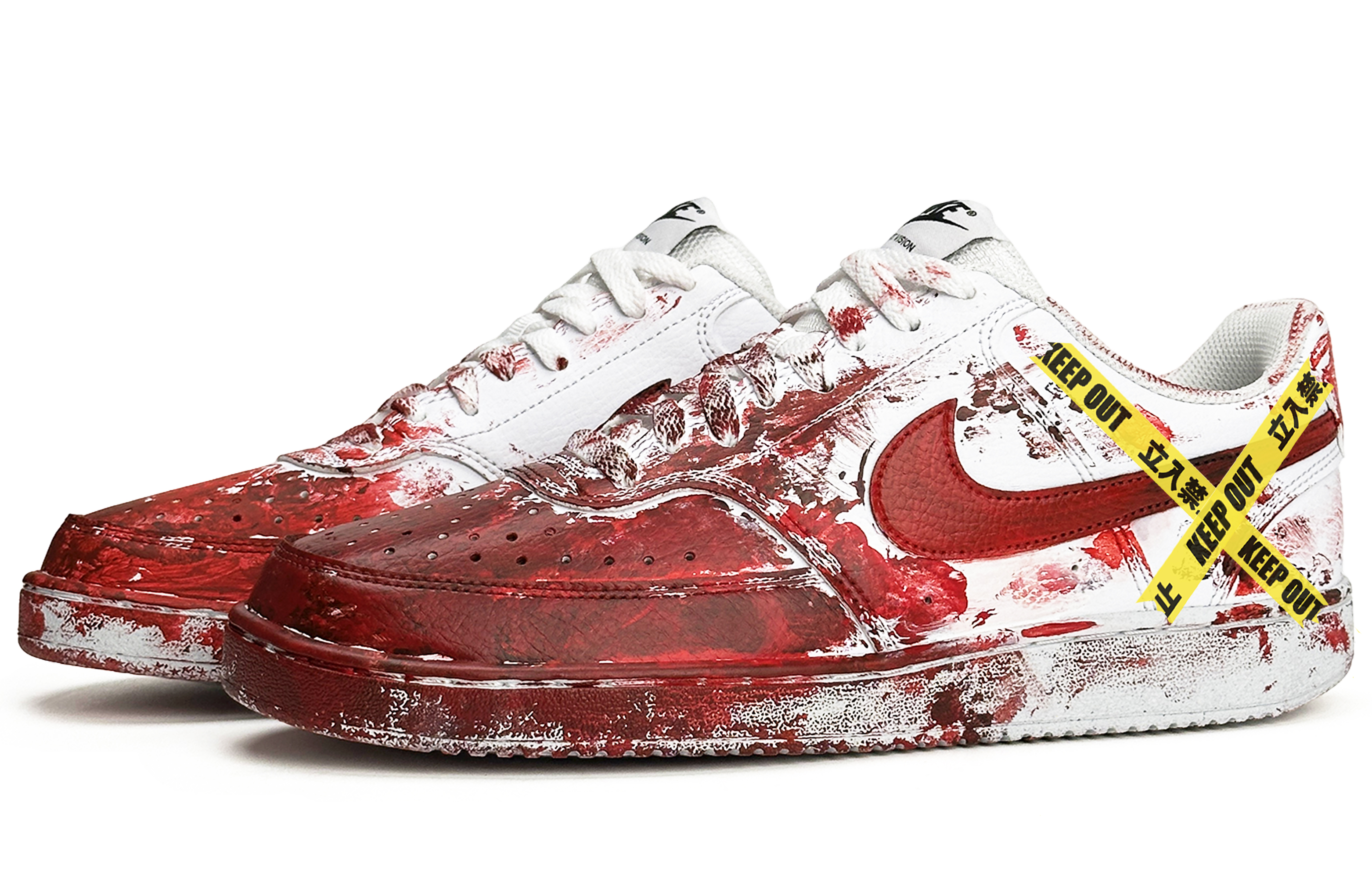 Nike Court Vision 1 Skateboard Shoes Unisex Low top Red купить в интернет-магазине Yoocart с быстрой доставкой по России.