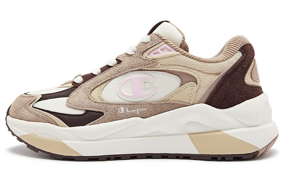 Champion Slip-Resistant Low-Top Chunky Sneakers Women's Brown