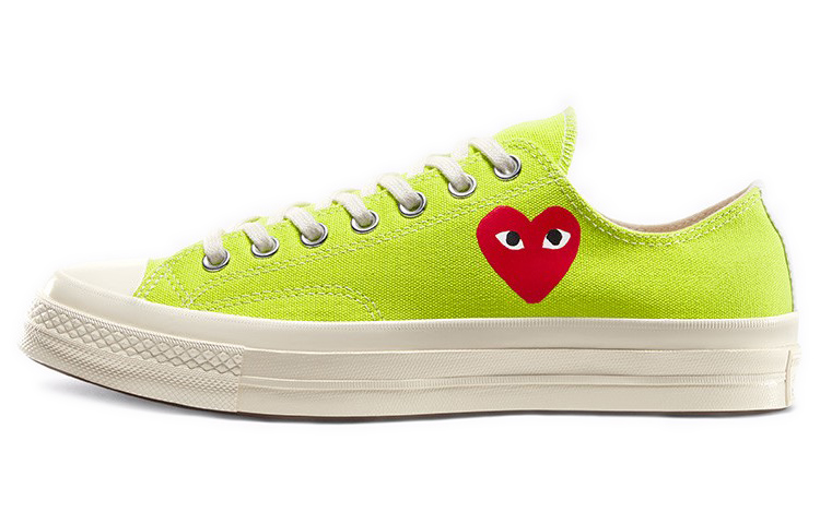Chuck 70 Comme des Garçons Play x Chuck 70 Converse Low 'Bright Green' купить в интернет-магазине Yoocart с быстрой доставкой по России.