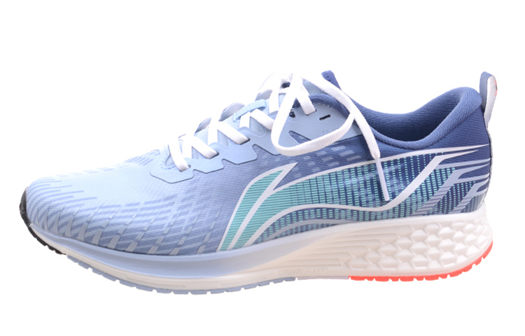 LiNing Red Hare 4 Cushioning Anti-Slip And Wear-Resistant Low-Top Light Foam Running Shoes Men's Blue