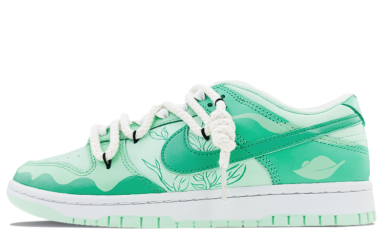 Nike Dunk Retro Low-Top Skateboard Shoes Men's Green