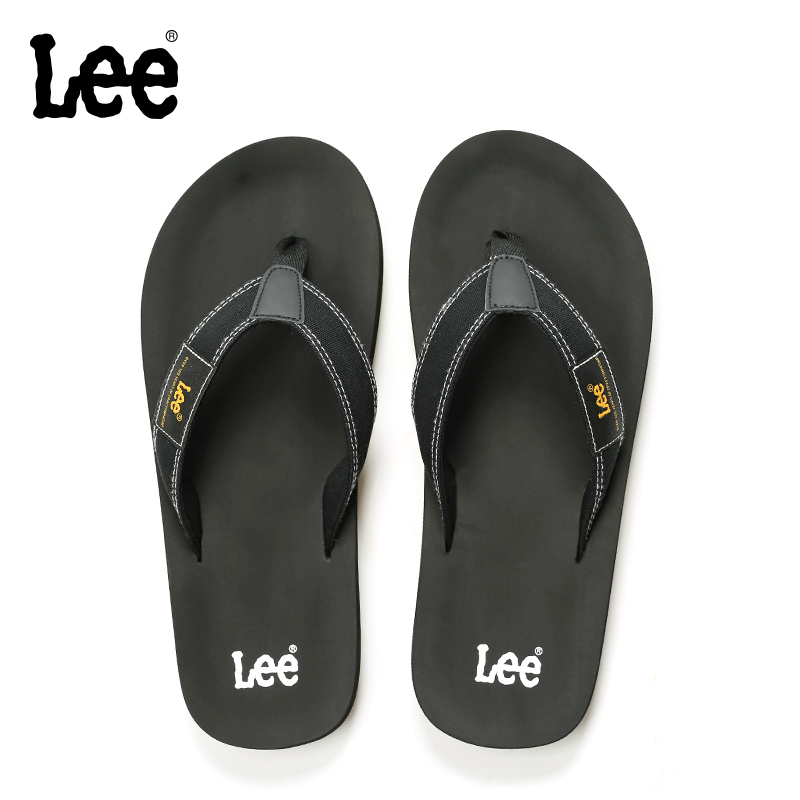 Lee Sunset 2.0 EVA Stitching Slip Resistant Slide Slippers Men's Black
