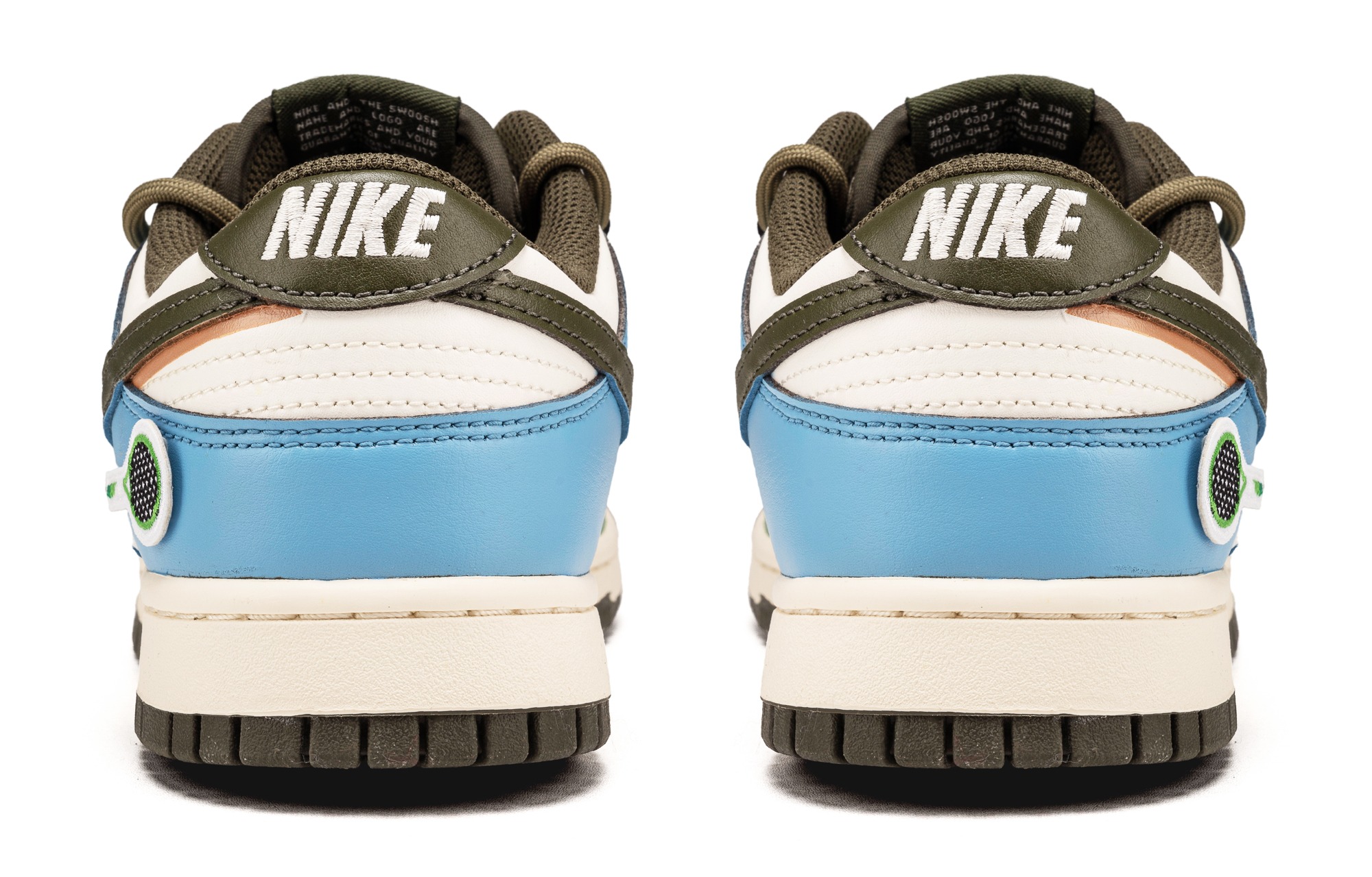 Nike Dunk Abrasion Resistant Low top Skateboard Shoes Unisex Blue Green купить в интернет-магазине Yoocart с быстрой доставкой по России.