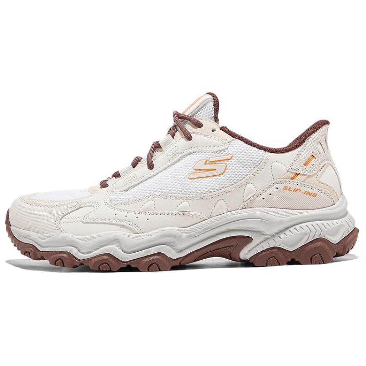 Skechers OUTDOOR WOMENS Shock Absorbers Slip Resistant Abrasion Resistant Breathable Low Top Hiking Shoes Women's Taupe