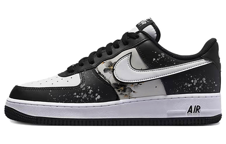 Nike Air Force 1 Low-Top Skateboard Shoes Unisex White Black