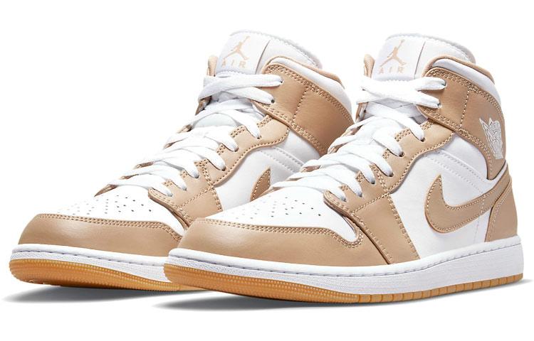 Jordan 1 Mid Tan Gum