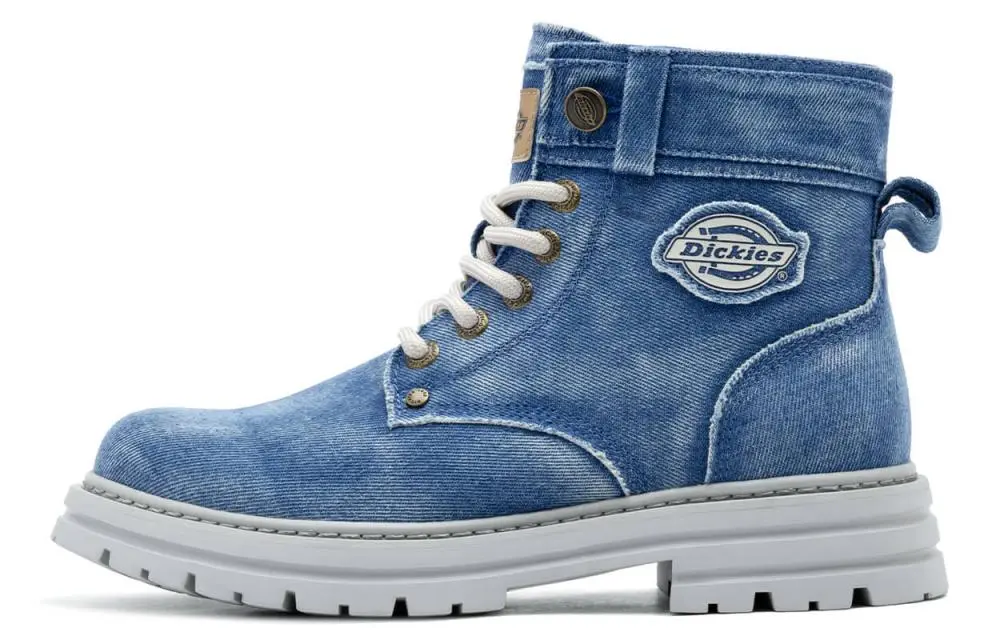 Dickies Short Martin Boot Women's Washed Blue