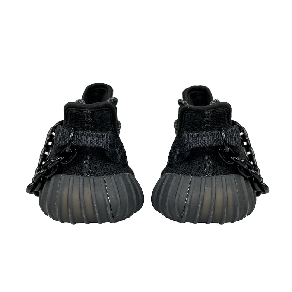 Adidas Originals Yeezy Boost 350 V2 Slip-Resistant Low-Top Casual Shoes Unisex Black Blue