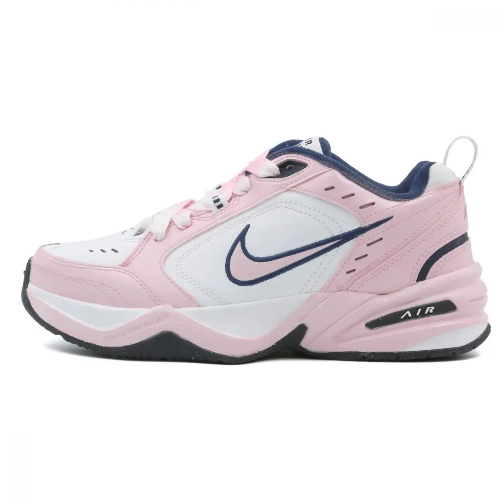 Nike Air Monarch 4 Pink Shadow Chasing Light Abrasion Resistant Low top Chunky Sneakers Unisex Pink
