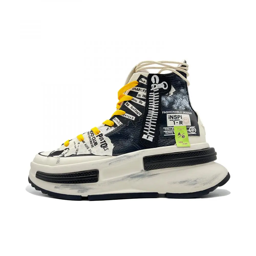 Converse Run Star Legacy Canvas Shoes Unisex High top Beige