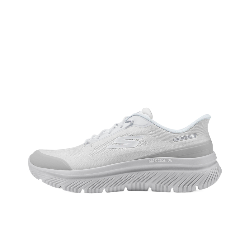 Skechers MEN'S GO WALK Shock Absorbers Low Top Casual Shoes Men's White