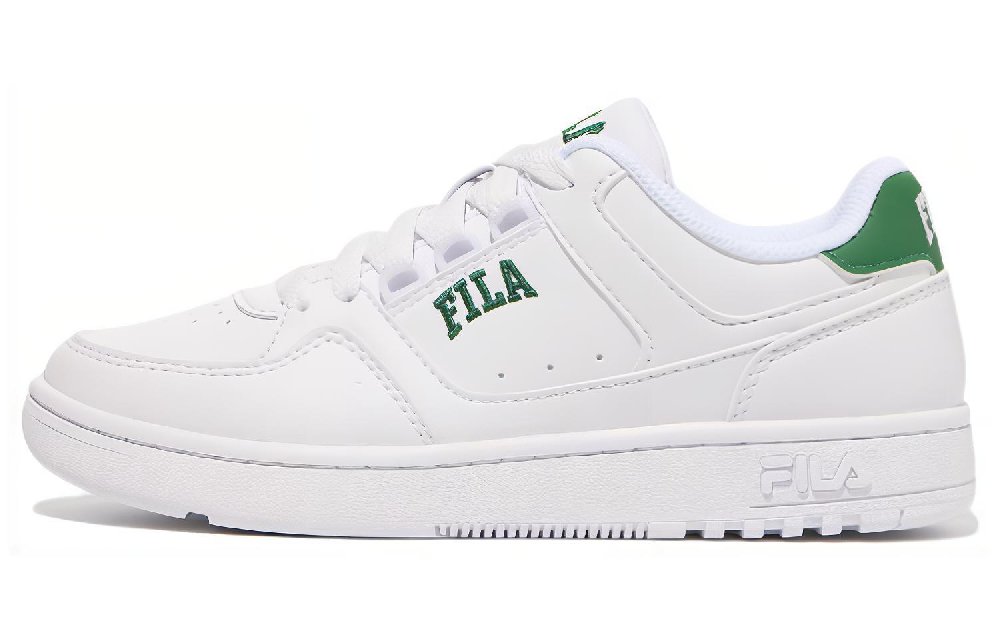 FILA Touch Down Low Tops Skateboarding Shoes Unisex White Green Version 'White Green'