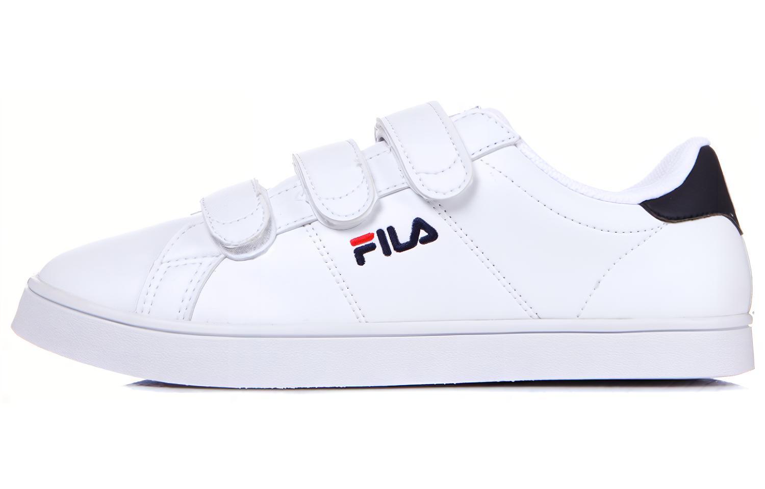 FILA Court Deluxe Series Low Sneakers White/Black Women's