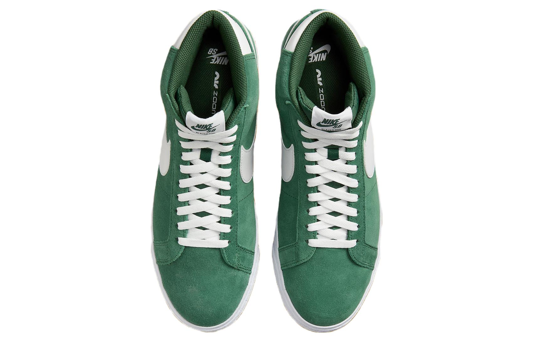 Nike Sb Zoom Blazer Mid Fir White купить в интернет-магазине Yoocart с быстрой доставкой по России.