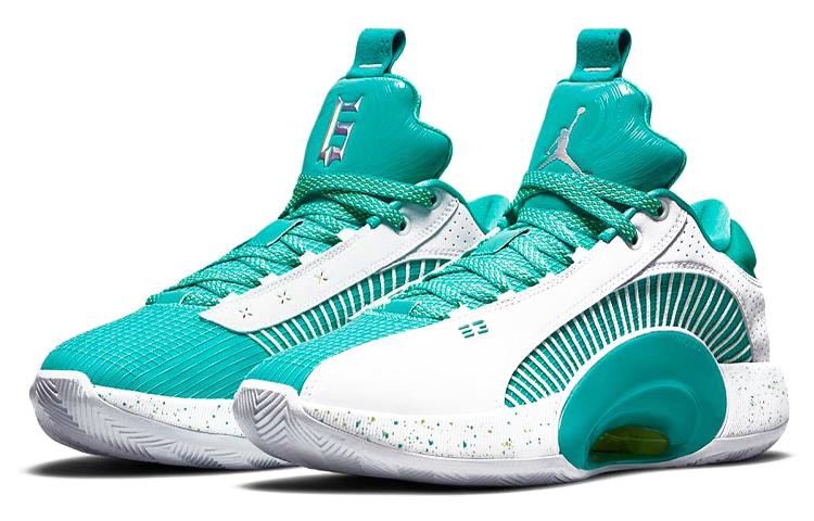 Air Jordan Guo Ailun X Air Jordan 35 Low Pf 'Jade' купить в интернет-магазине Yoocart с быстрой доставкой по России.