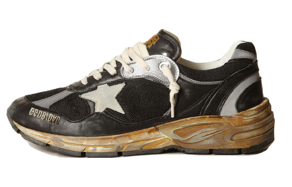 Golden Goose Running Dad Black Grey