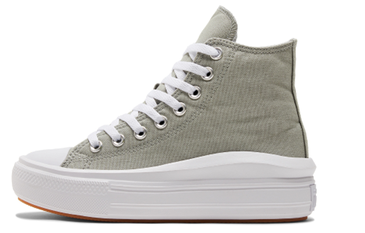 Converse Women's Chuck Taylor All Star Move Platform High 'Seasonal Color   Slate Sage Gum' Women's