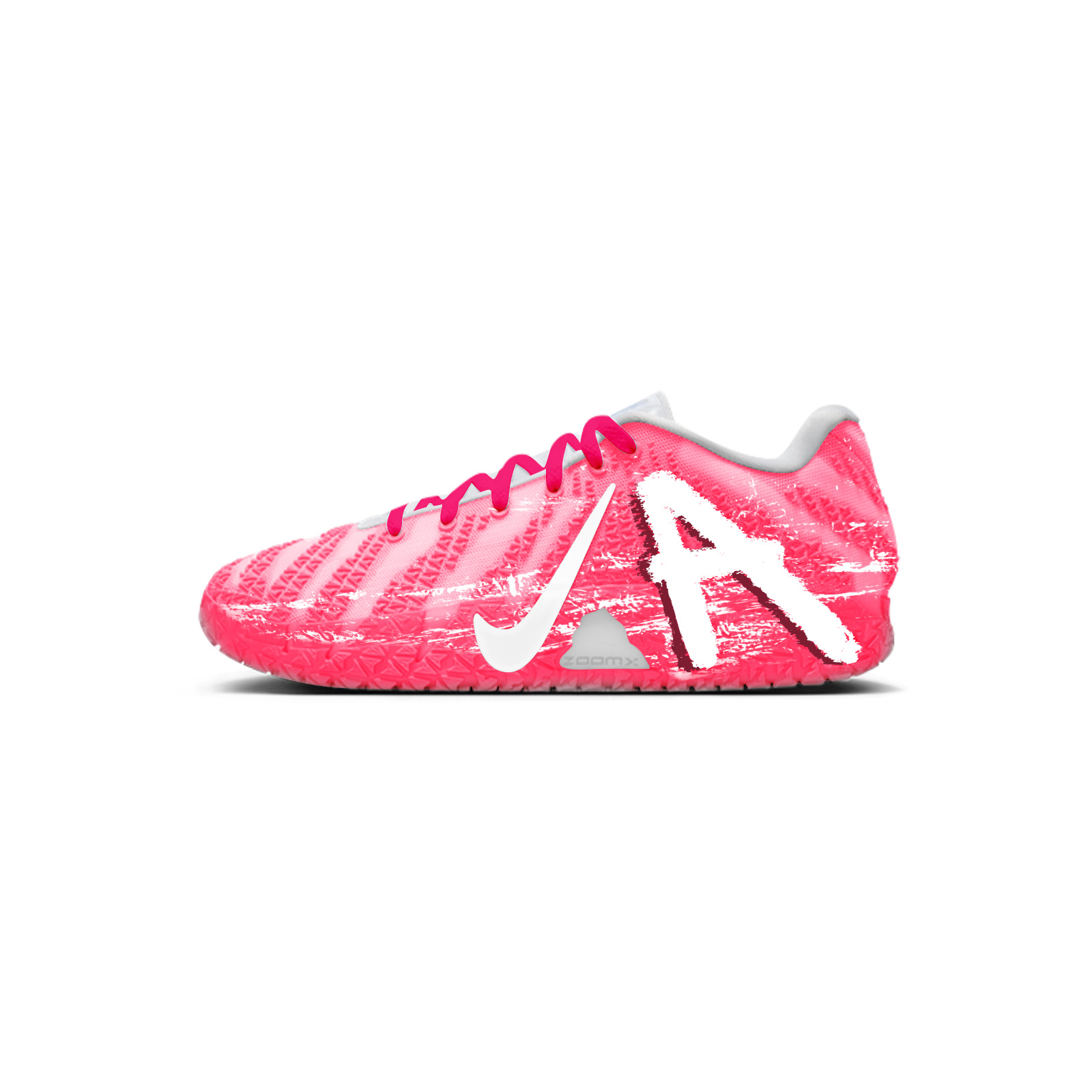Nike Ja Morant 3 Abrasion Resistant Low top Basketball Shoes Unisex Pink