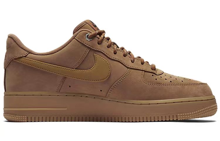Nike Air Force 1 Anti-Slip And Wear-Resistant Lightweight Low-Top Skateboard Shoes Unisex Wheat купить в интернет-магазине Yoocart с быстрой доставкой по России.