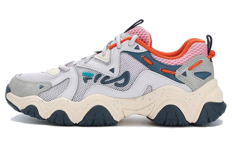 FILA Fluid 4 Sneakers 'Grey Cream Red' Women's