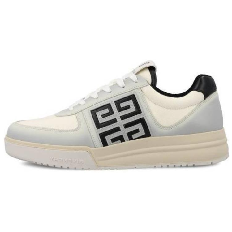 Givenchy G4 Low Top Skateboard Shoes Men Beige Gray