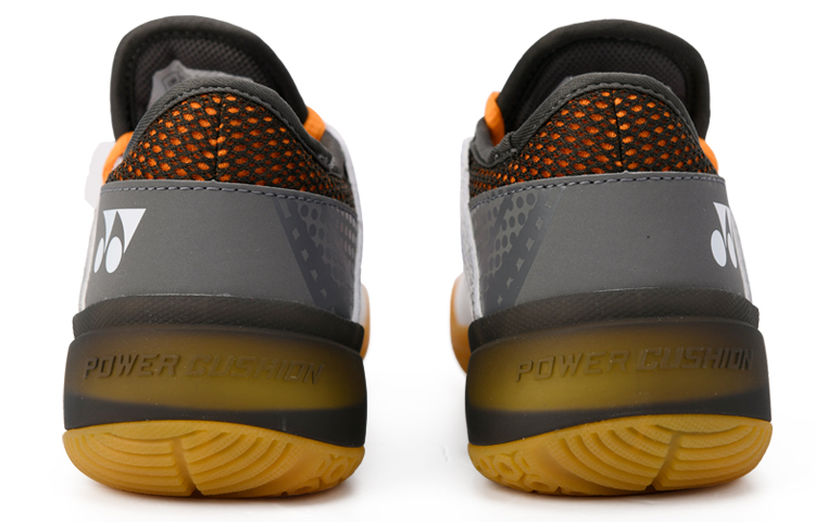 YONEX Badminton Shoes Women's Low-Top White Orange