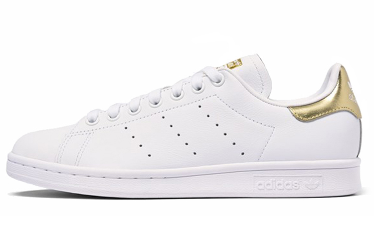 Adidas Originals Stan Smith Cloud White Gold Metallic Women's