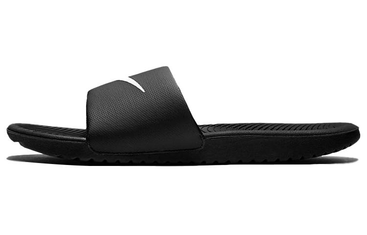 Nike Kawa Slide 'Black White'