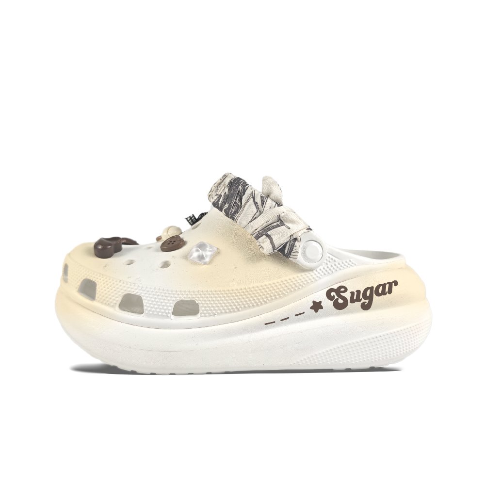 Crocs Crush Clog Clogs Unisex White