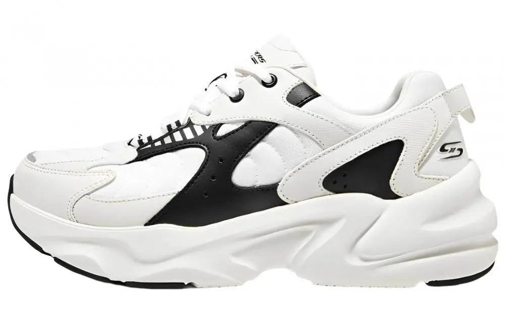 Skechers BOBS BAMINA 2 Cushioning, Wear Resistant Low top Casual Shoes Men's Black White