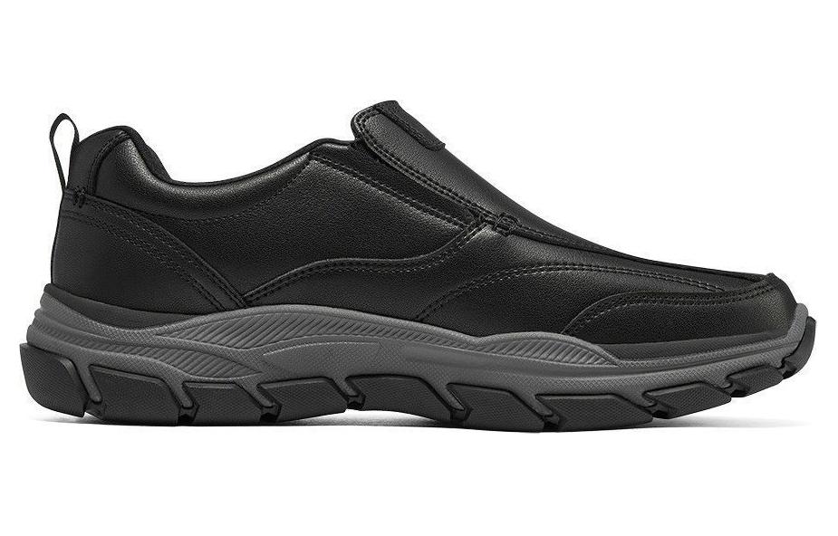 Skechers Respected Shock Absorbers Slip Resistant, Abrasion Resistant, Breathable Low Top Casual Shoes Men's Black