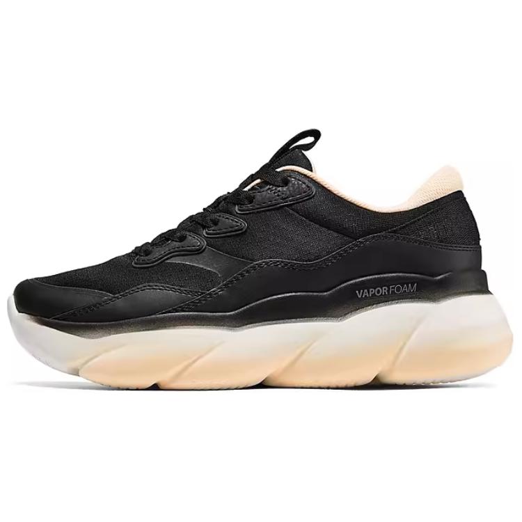 Skechers Sport Cushioning Slip Resistant Breathable Rebound Low Top Casual Shoes Women's Black White