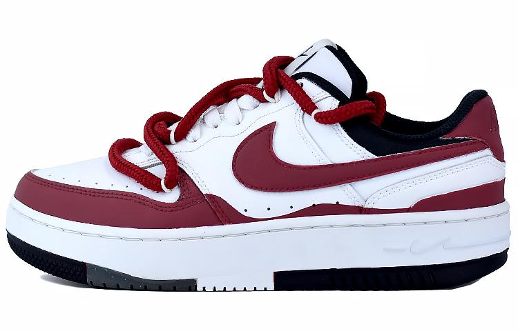 Nike Gamma Force Skateboard Shoes Women's Low-Top White/Red