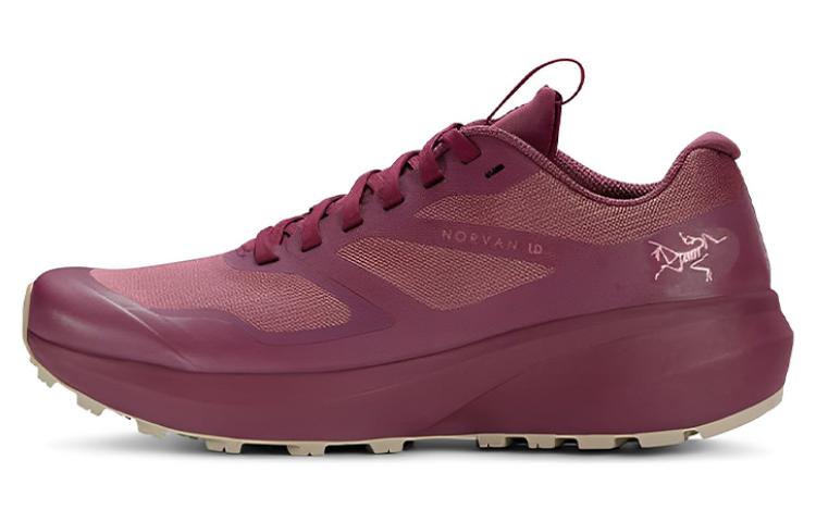Arcteryx Norvan LD 3 Cushioned Slip-Resistant Low-Top Running Shoes Women's Dark Red
