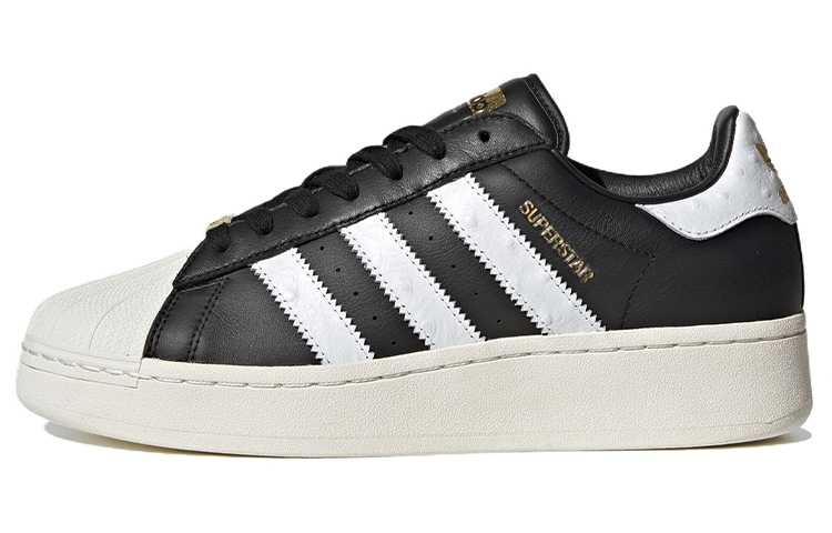 Adidas Superstar Xlg 'Black White Ostrich'