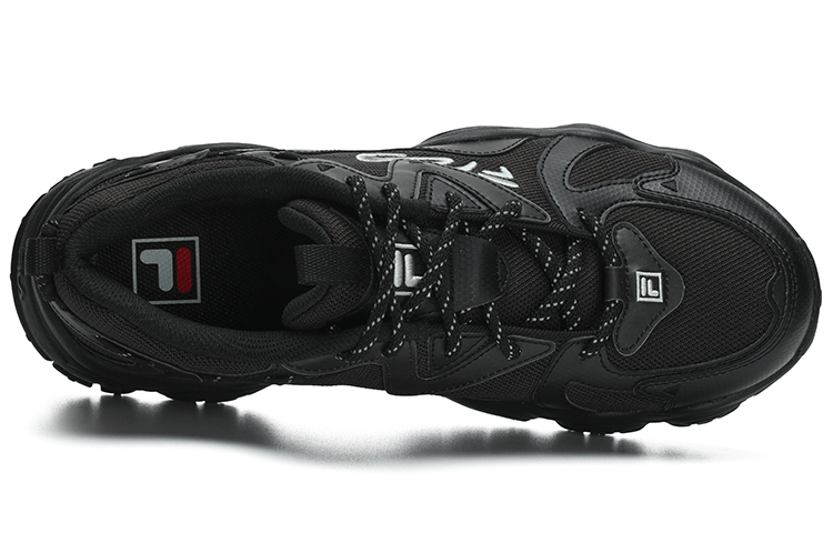 FILA Fluid 4 Cat Paw 4.0 Low Top Casual Shoes Men's Jet Black