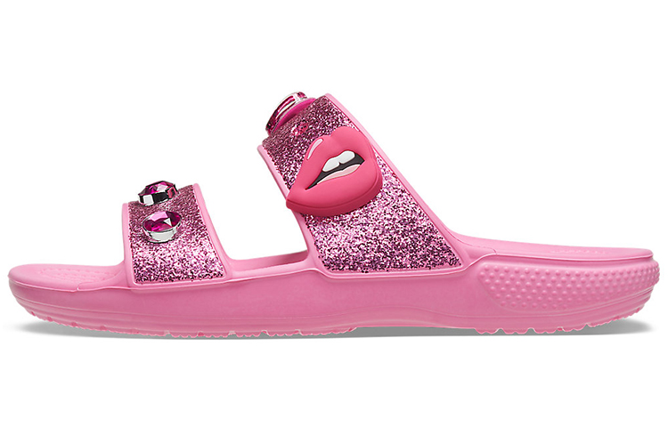Crocs X Benefit Classic Sandals 'Pink Lemonade' Women's