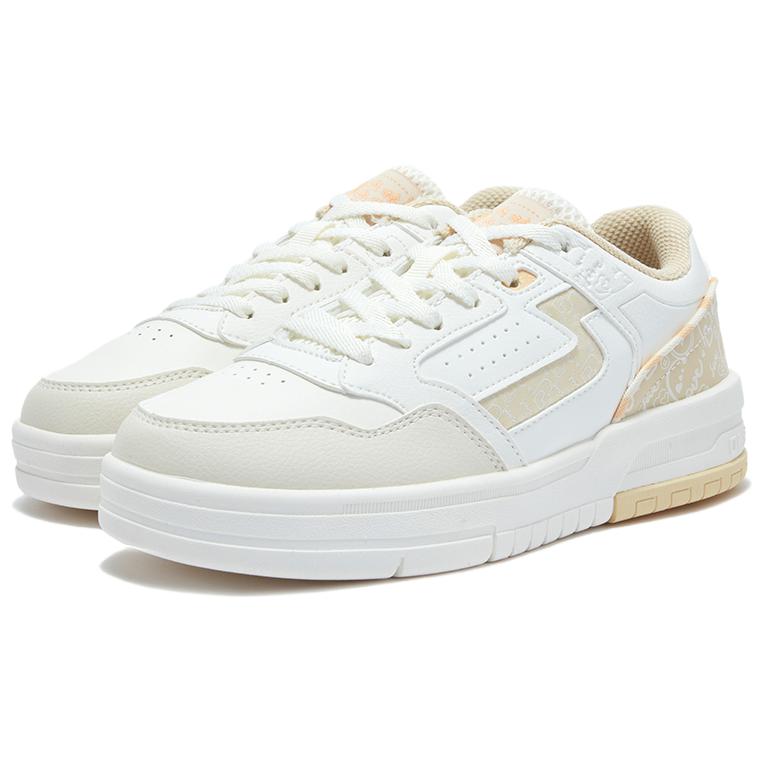 361° Slip Resistant Shock Absorbers Mid Top Skateboard Shoes Women's White Beige купить в интернет-магазине Yoocart с быстрой доставкой по России.